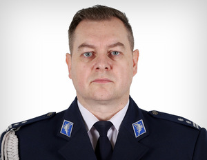 Komendant Wojewódzki Policji w Lublinie młodszy inspektor Tomasz Gil