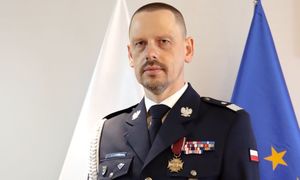 nadinspektor Marek Boroń w mundurze