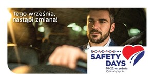 plakat promujący akcję ROADPOL SAFETY DAYS 2025.