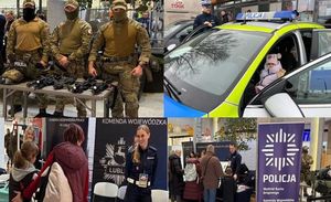 Kolarz zdjęć z działań Policji w trakcie 34. finału Wielkiej Orkiestry Świątecznej Pomocy