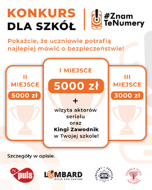 plakat kampanii informacje z plakatu zawarte są w treści komunikatu